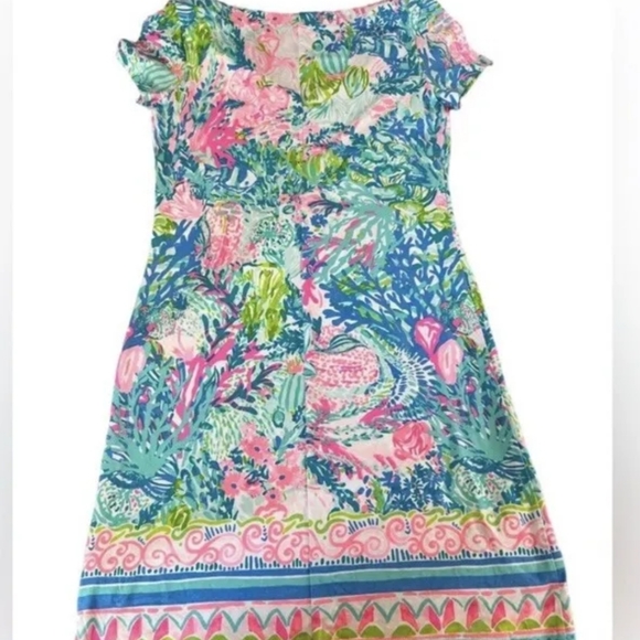 Lily Pulizter XS floral dress UPF 50 - Picture 3 of 5